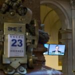 El programa de compra de bonos soberanos anunciado por el BCE continuaba hoy haciendo efecto en el ánimo de los inversores.