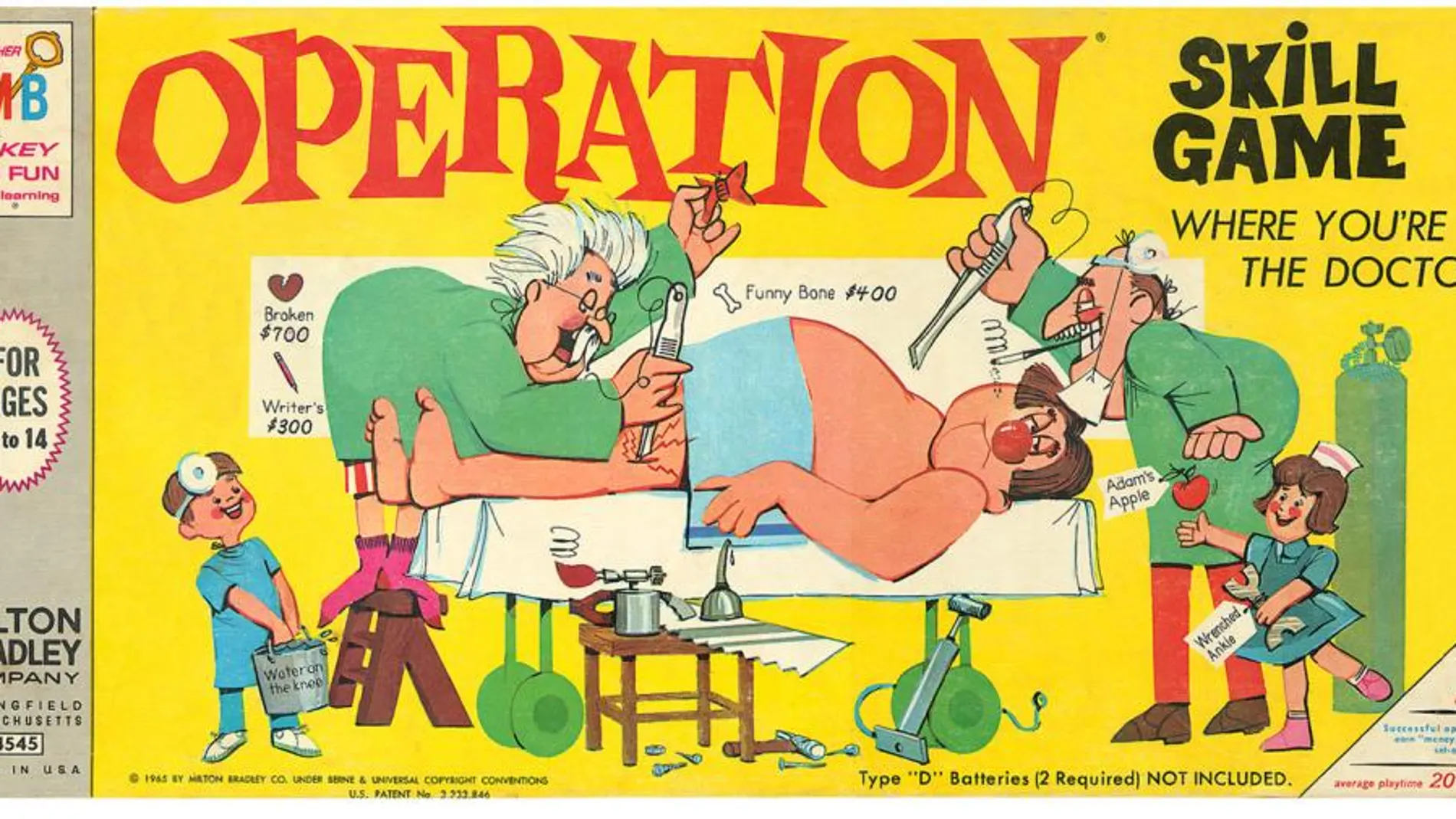 El inventor del juego "Operación"pide ayuda para pagarse una cirugía