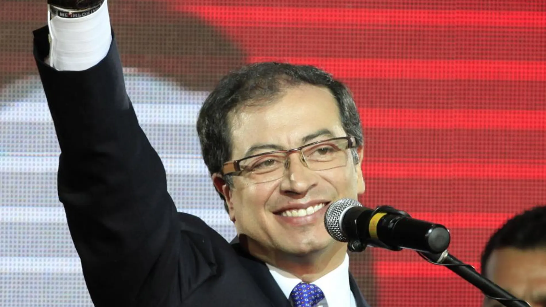 El alcalde de Bogotá, Gustavo Petro