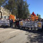 Los aficionados catalanes piden libertad en una manifestación taurina celebrada en Amposta