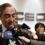 El presidente de la CEOE, Juan Rosell