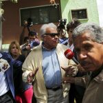 Felipe González, durante su estancia en Caracas