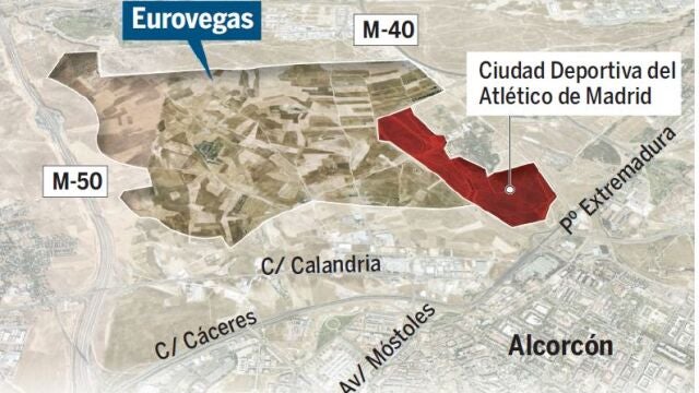 Jianlin y un inversor de EE UU, tras los terrenos de Eurovegas