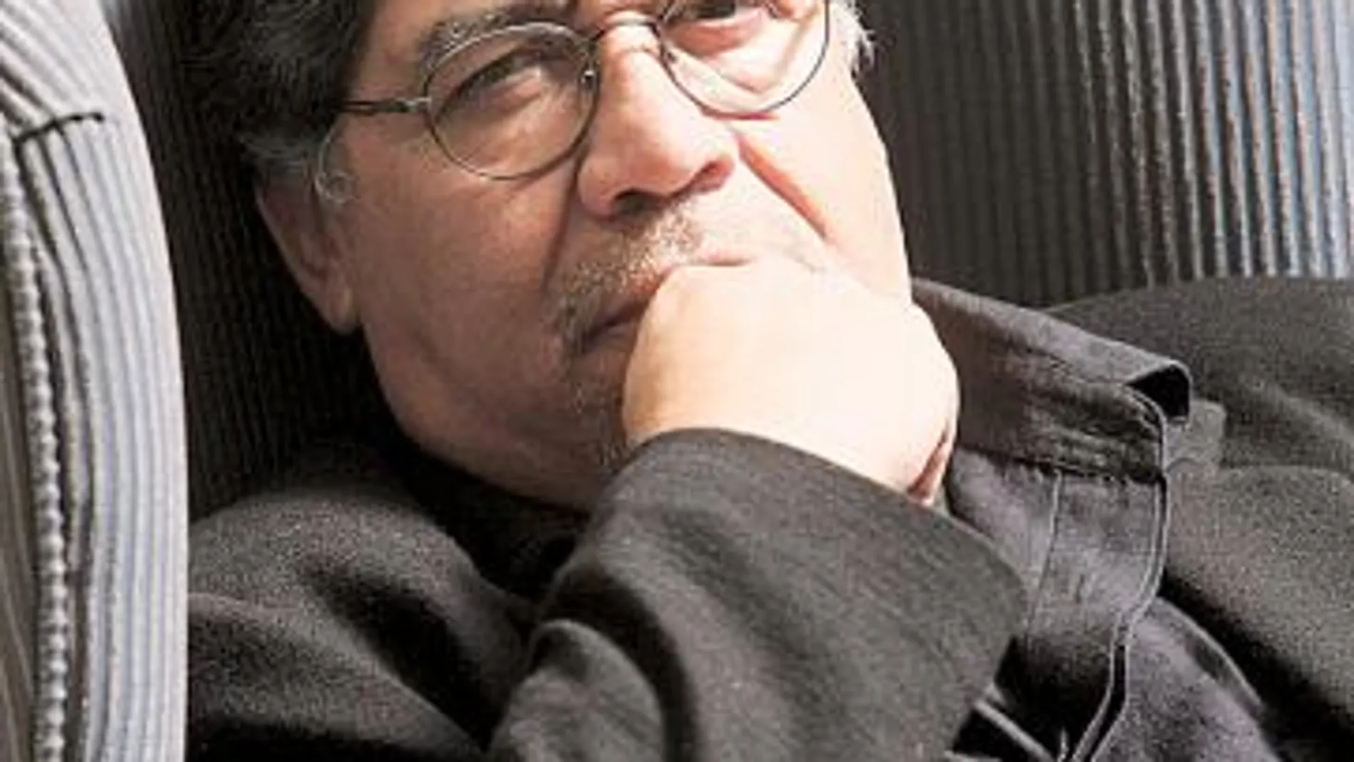 Luis Sepúlveda, durante su estancia en Madrid