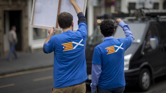 Cataluña y Escocia desafían a Reino Unido y España por sus deseos independentistas