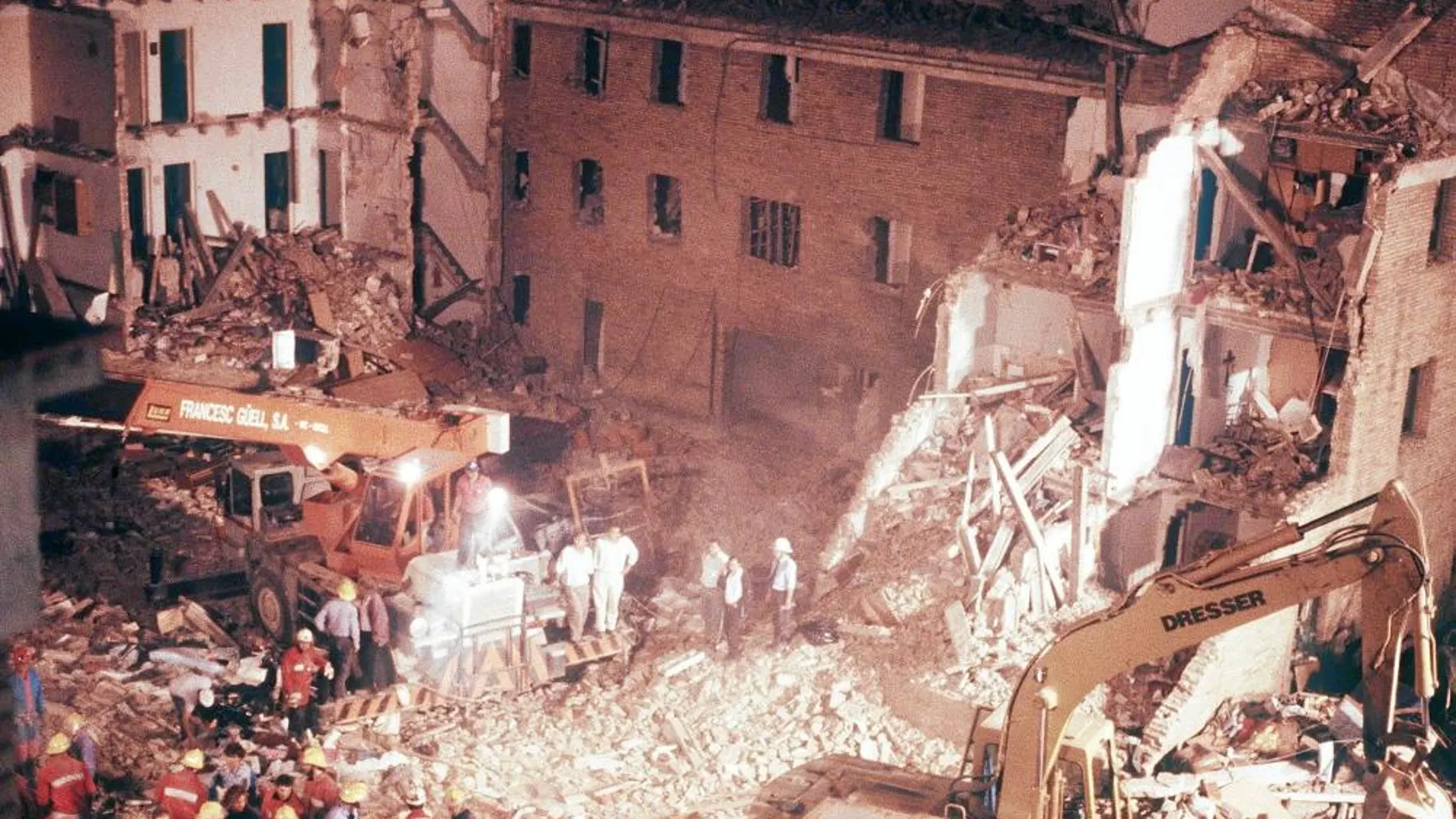 En el atentado contra la casa Cuartel de Vic (1991) murieron 10 personas, cinco menores