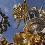 El Cristo de la Expiración, de la hermandad del Cachorro, procesiona hoy en Sevilla