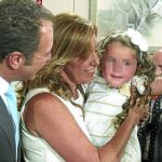 Susana Díaz y su marido, José María Moriche, con su sobrina