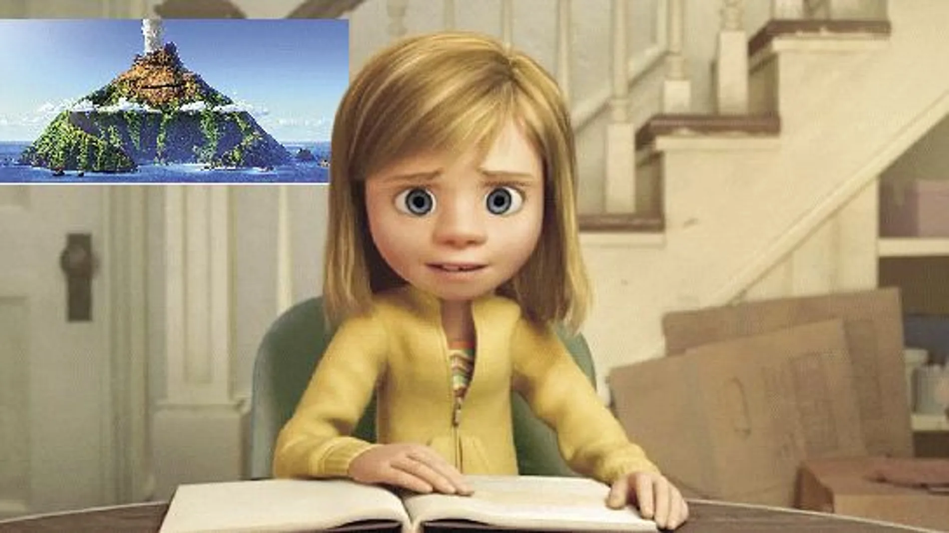 EN LA CABEZA. Riley, una niña de 11 años, es la protagonista de «Inside Out», una de las apuestas de Pixar para 2015. A la proyección del filme le precederá el corto «Lava» (arriba).