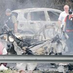 ETA quema vivo a un policía en Vizcaya con una bomba lapa