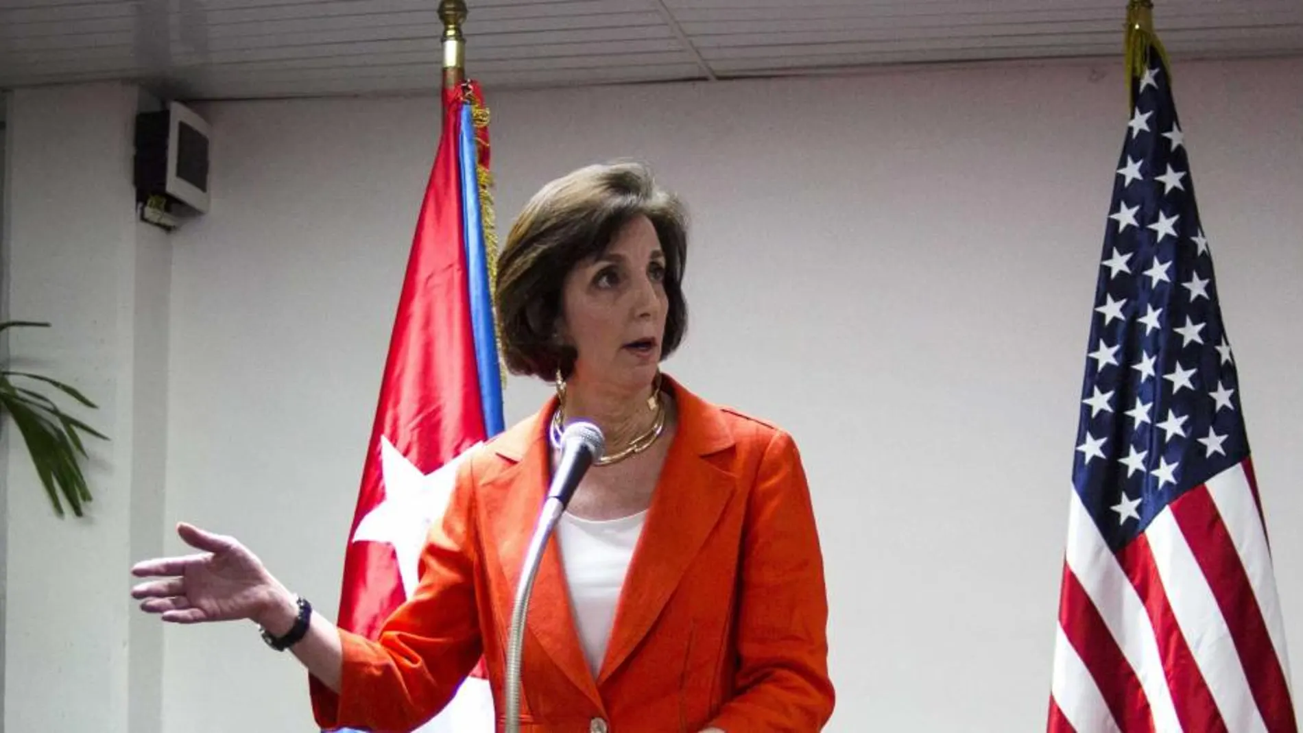 La secretaria de EEUU para América Latina, Roberta Jacobson.