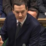 George Osborne, en el Parlamento Británico durante la llamada Declaración de Otoño