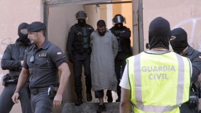 Una de las seis personas que fueron detenidas en Melilla