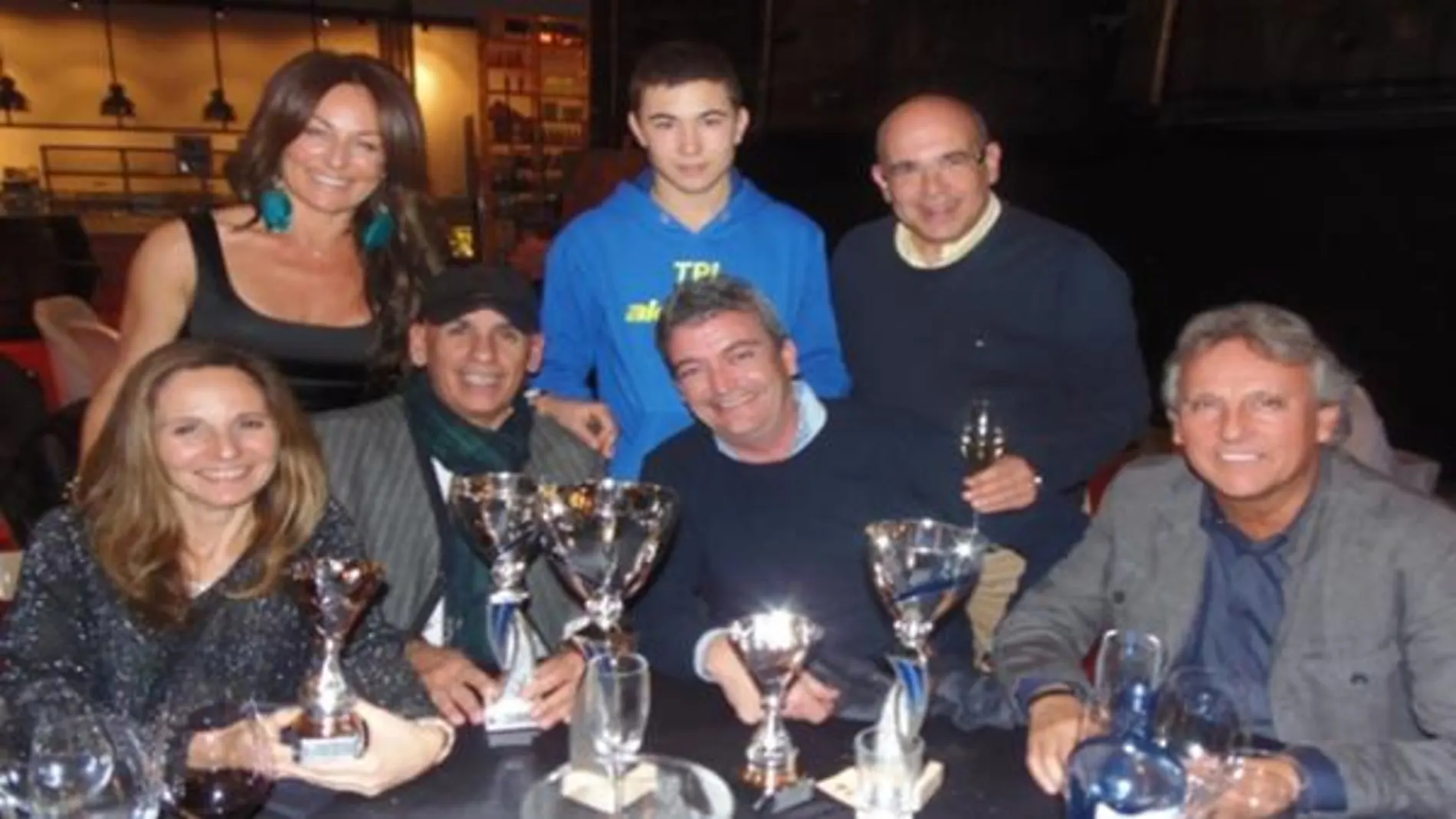 Ganadores de la 'Díada de Pádel'