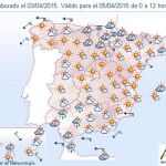 Las temperaturas descienden en casi toda España
