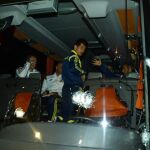 El autobús del líder de la Liga turca, el Fenerbahçe, fue asaltado en pleno viaje