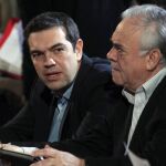Alexis Tsipras y Giannis Dragasakis
