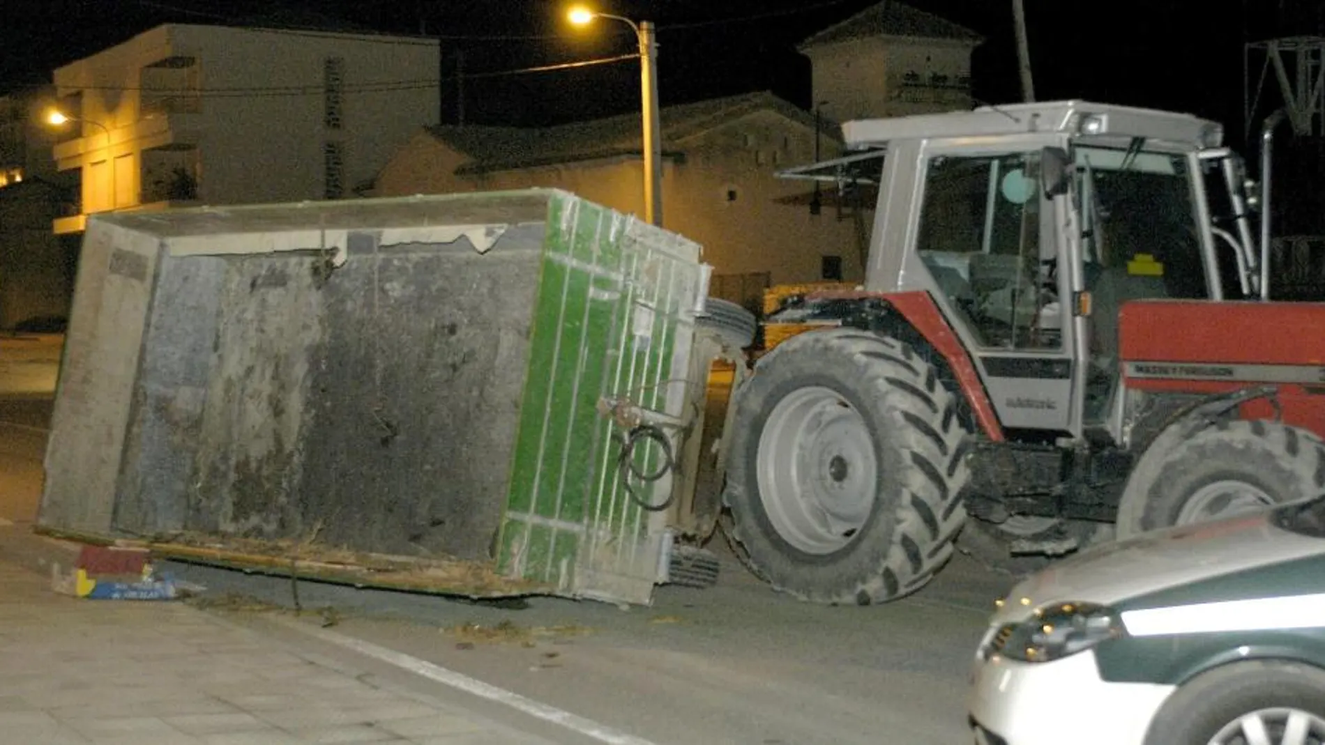 Vehículos agrícolas, industriales y camiones son responsables del 80 por ciento de los accidentes que sufren