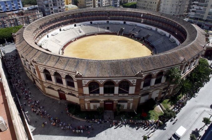 La plaza de toros de Málaga, en una imagen de archivo