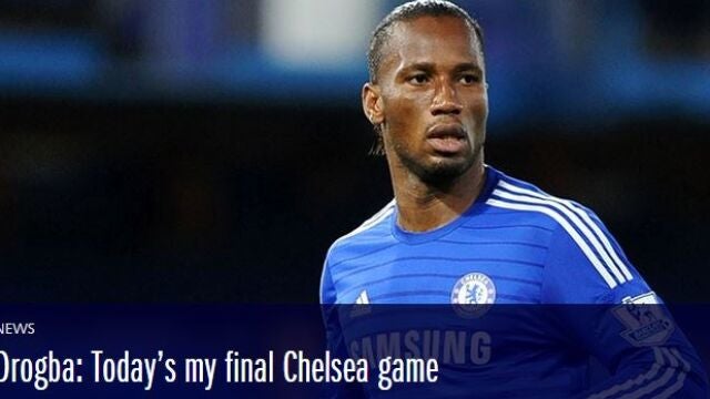 Drogba confirma su marcha del Chelsea
