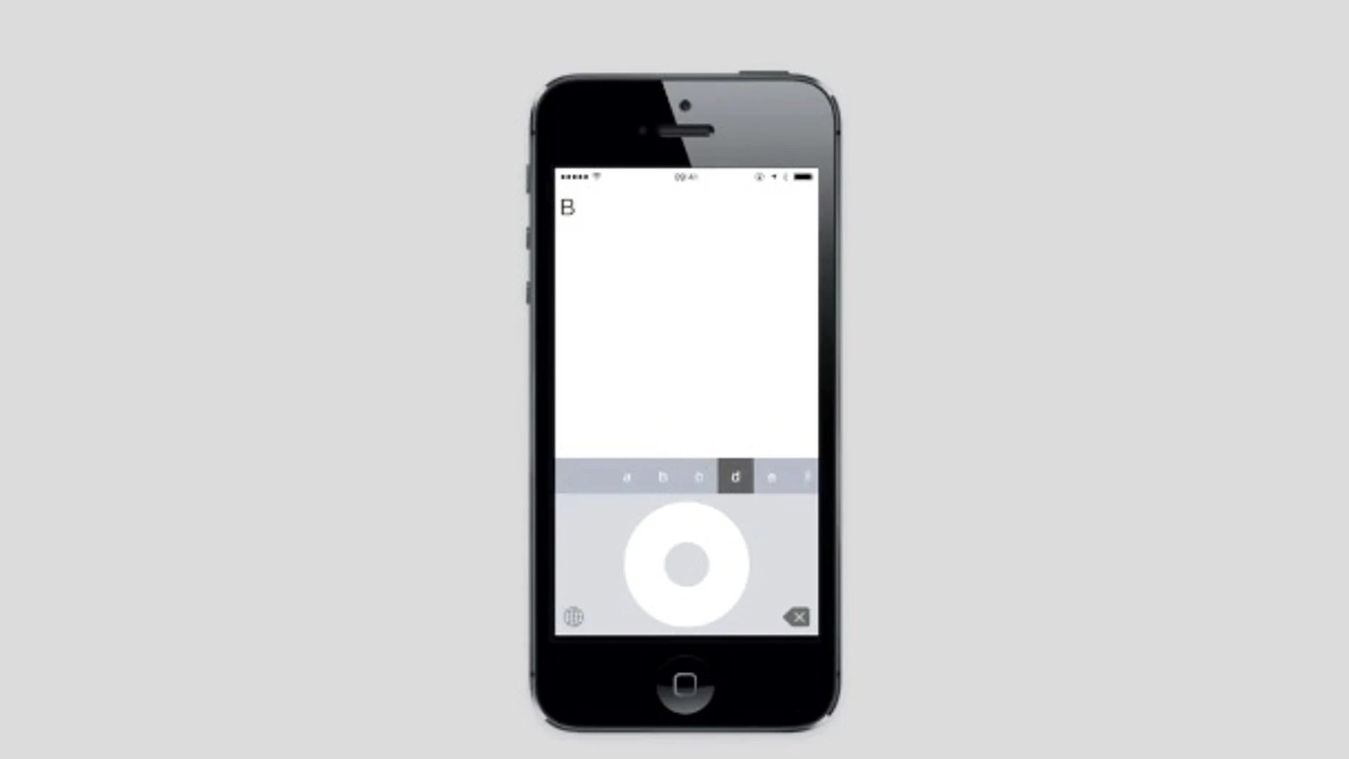 Un teclado en formato app para nostálgicos del iPod