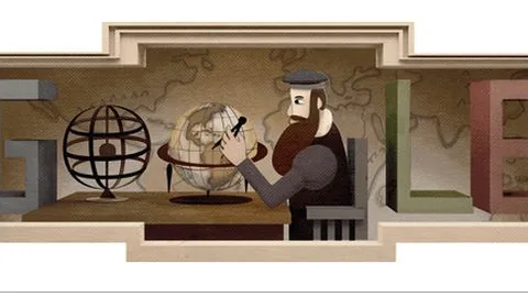 Homenaje de Google al mapamundi más famoso