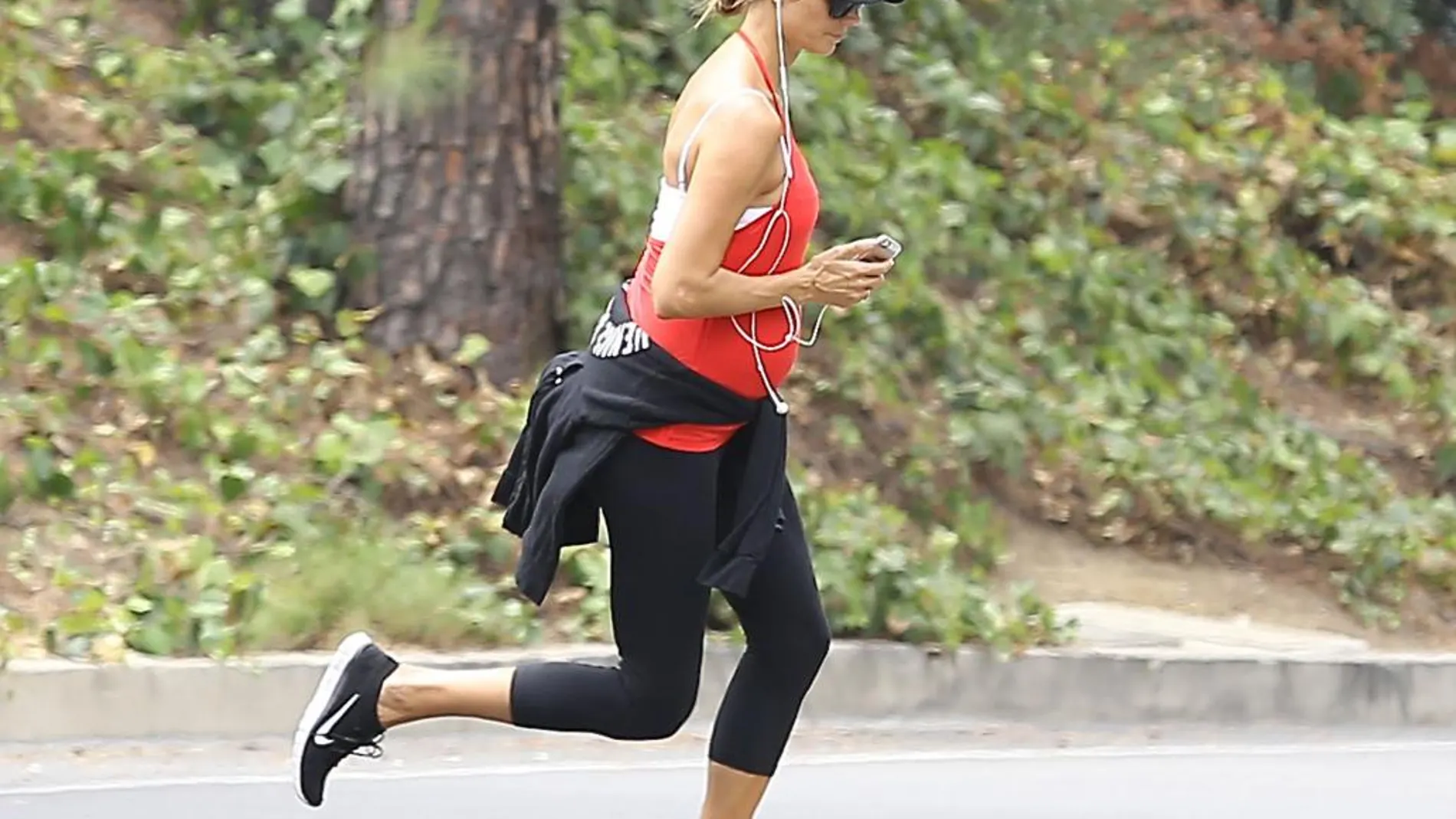 La actriz Stacy Keibler también se apunta al «running»