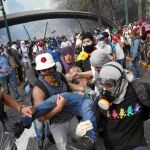 Las protestas estudiantiles son una estampa común en las calles de la Venezuela de Maduro