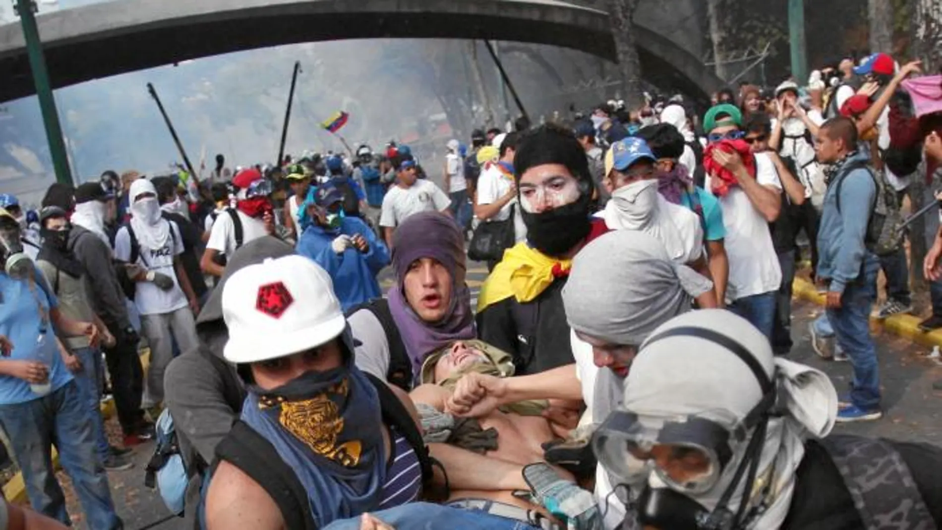 Las protestas estudiantiles son una estampa común en las calles de la Venezuela de Maduro