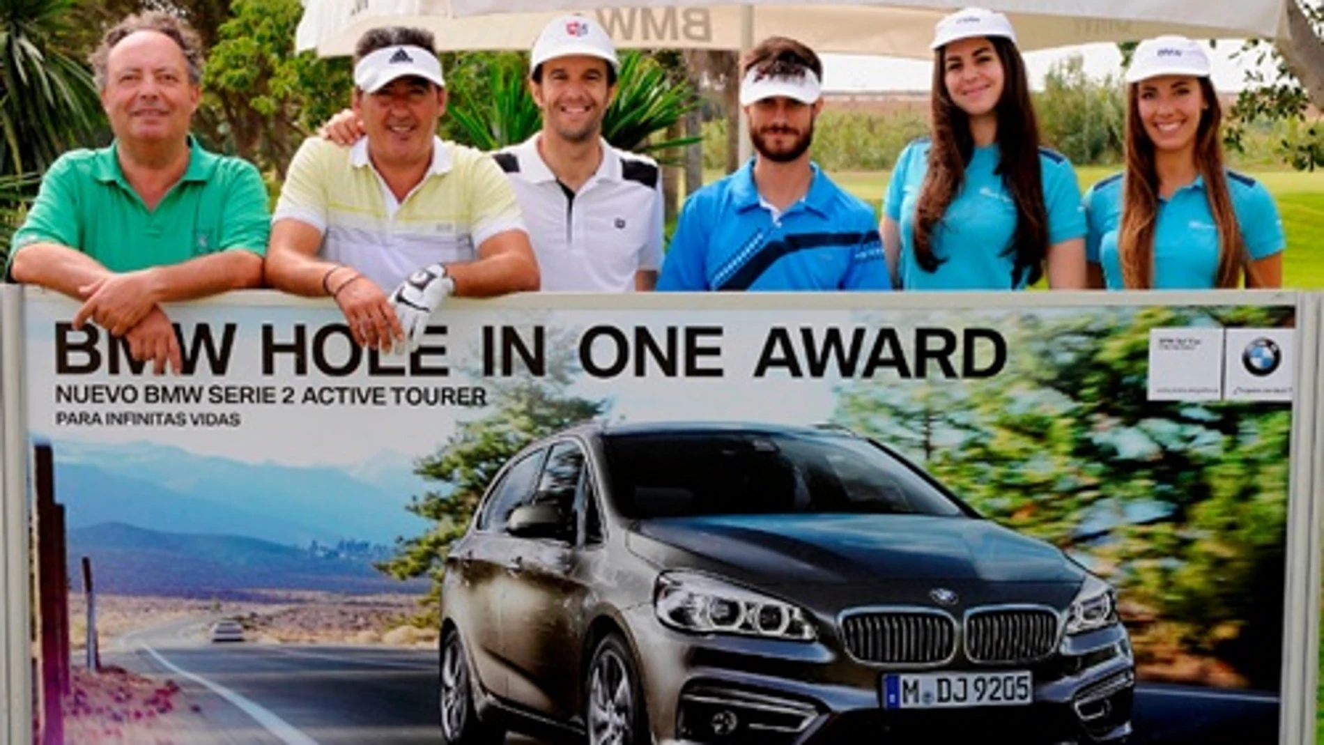 Participantes en la prueba BMW Golf Cup International en Guadalhorce