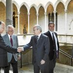Montilla se reunió ayer con Jordi Guillot, Isidre Molas y Carles Bonet, senadores de la Entesa