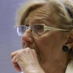 La candidata de Ahora Madrid, Manuela Carmena
