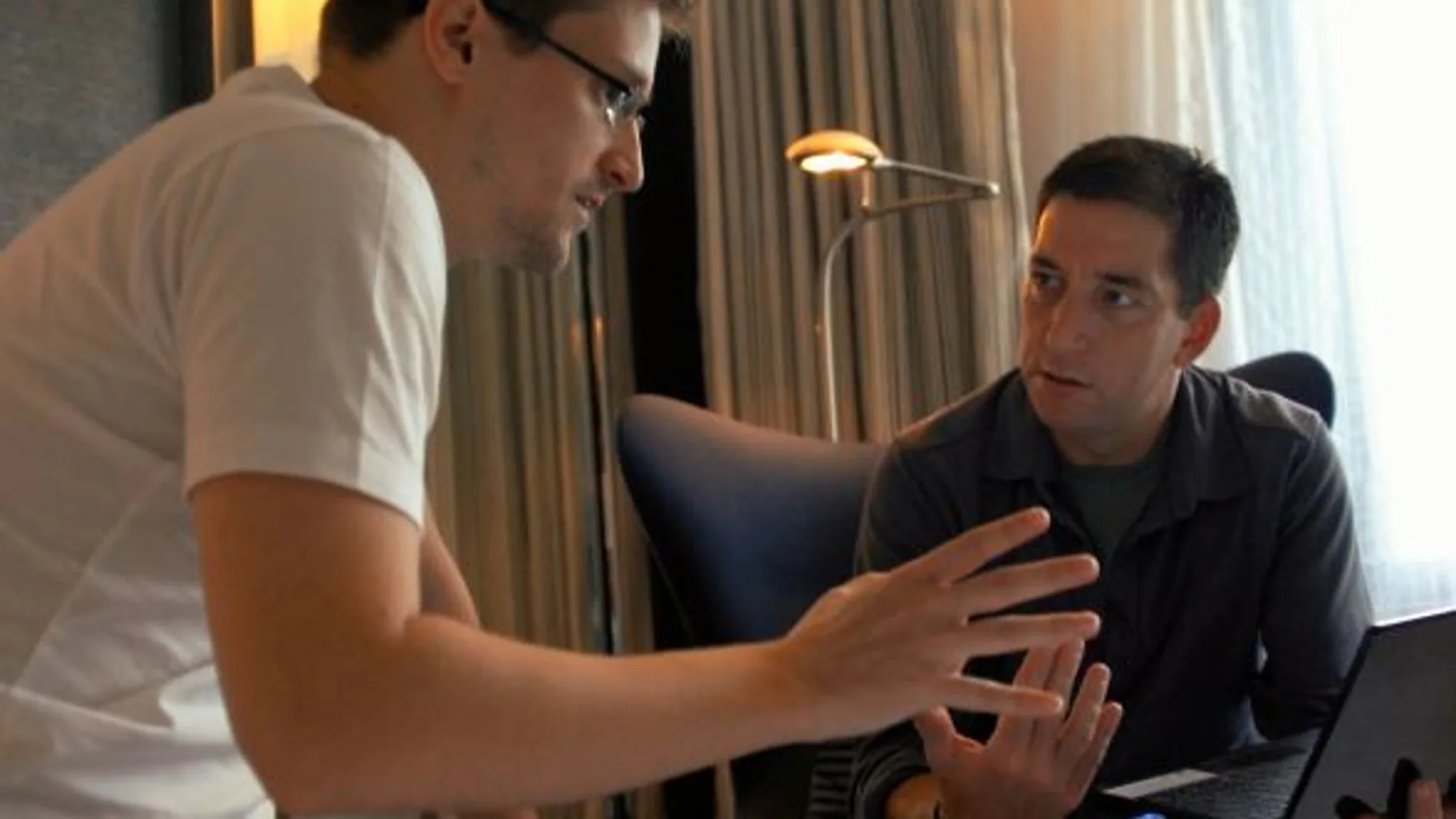 Escena de «Citizenfour»