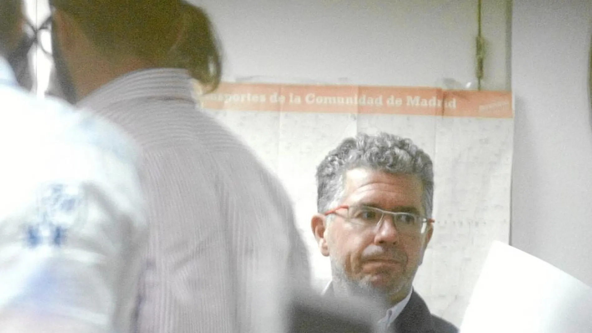 Francisco Granados, el día que fue detenido, en octubre pasado