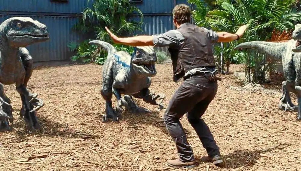 Fotograma de la película «Jurassic World»