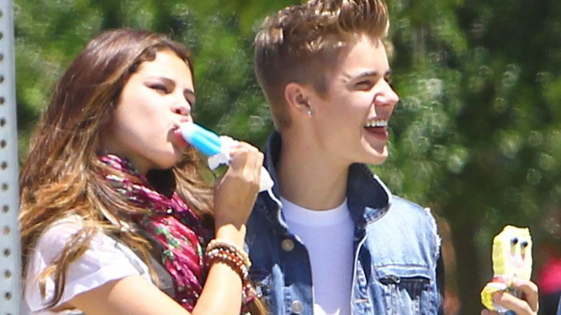 Justin Bieber y Selena Gomez, en una imagen de archivo