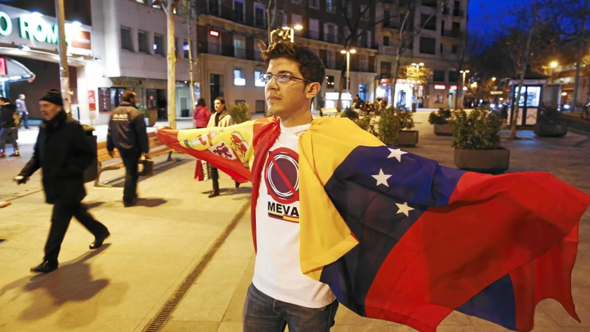 Wilmer Baute fundador del Movimiento Español Venezolano Antipodemos