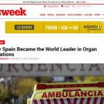 La revista «Newsweek» resalta el liderazgo español en trasplantes