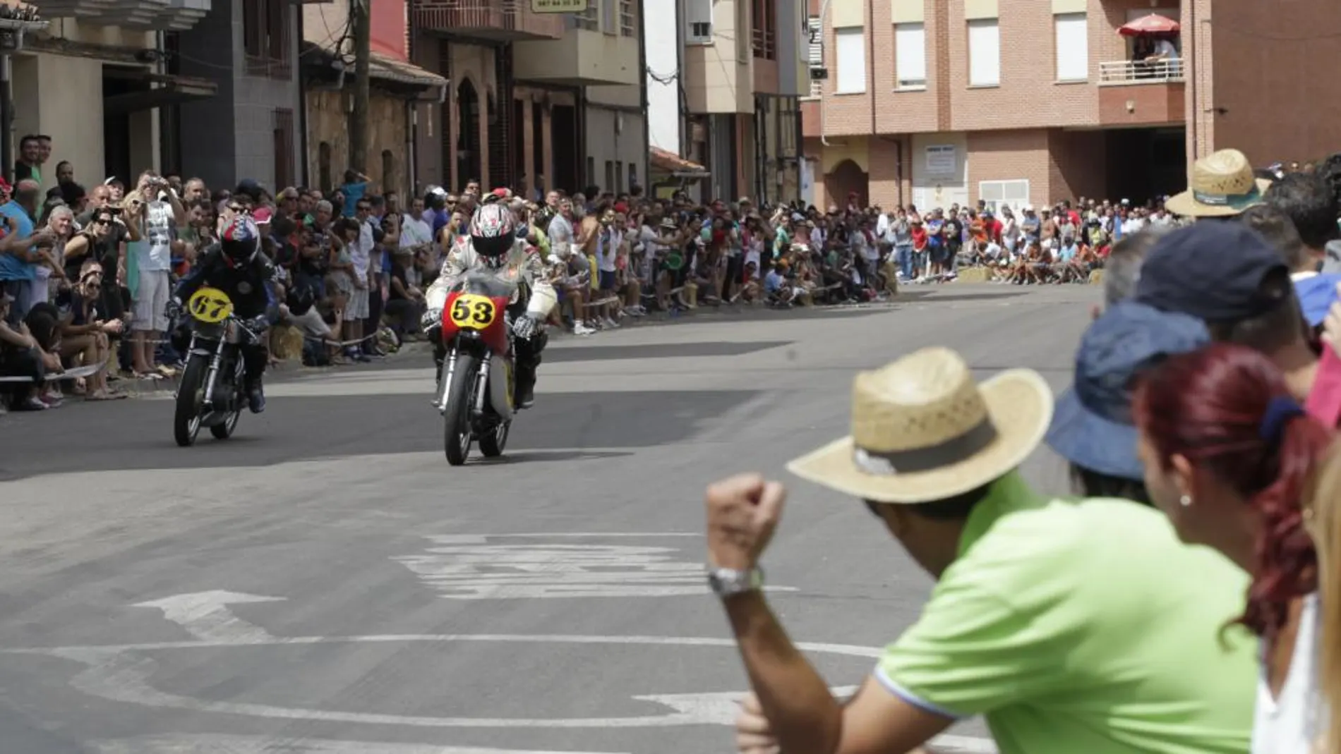 Última prueba del Gran Premio de Motociclismo de La Bañeza