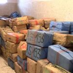 Interceptan un pesquero con más de ocho toneladas de hachís en Huelva