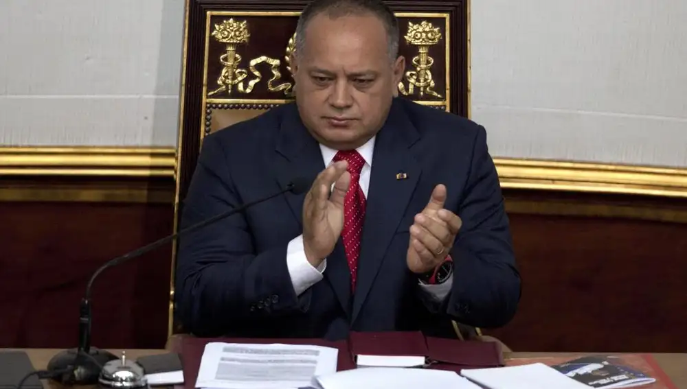 El presidente de la Asamblea Nacional de Venezuela, Diosdado Cabello