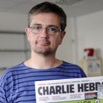 Imagen de archivo del director del periódico satírico francés "Charlie Hebdo", Charb