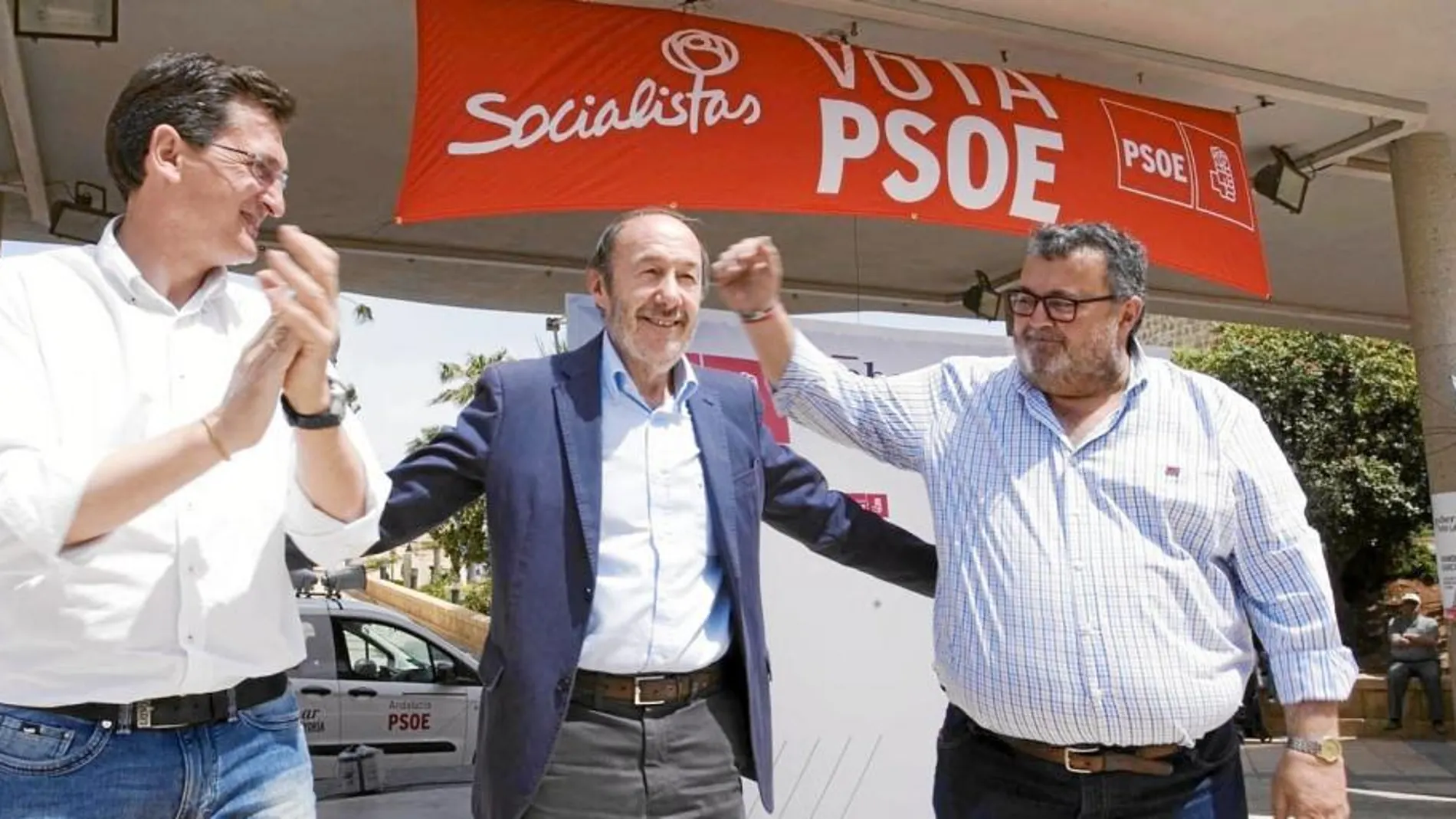 Pedro Sánchez, Susana Díaz y hasta Pérez Rubalcaba, en Almería