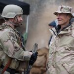 Imagen de Bradley Cooper encarnando a la "leyenda"Chris Kyle en "American Sniper"