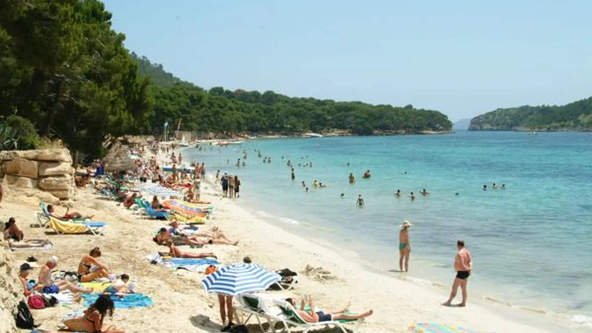 Playa de Formentor, en Mallorca