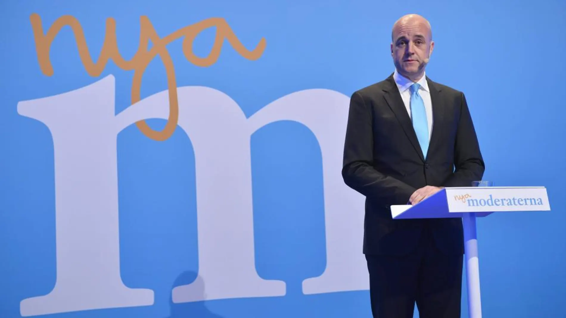 El primer ministro sueco, el conservador Fredrik Reinfeldt