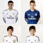 Enzo, Luca, Theo y Eliaz, los hijos de Zidane