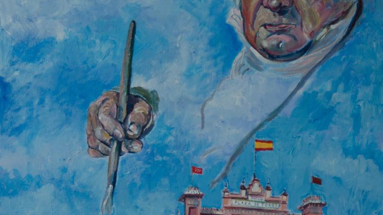 Isabel Rivas Poster Isabel Rivas diseña el cartel anunciador de la Goyesca del Dos de mayo