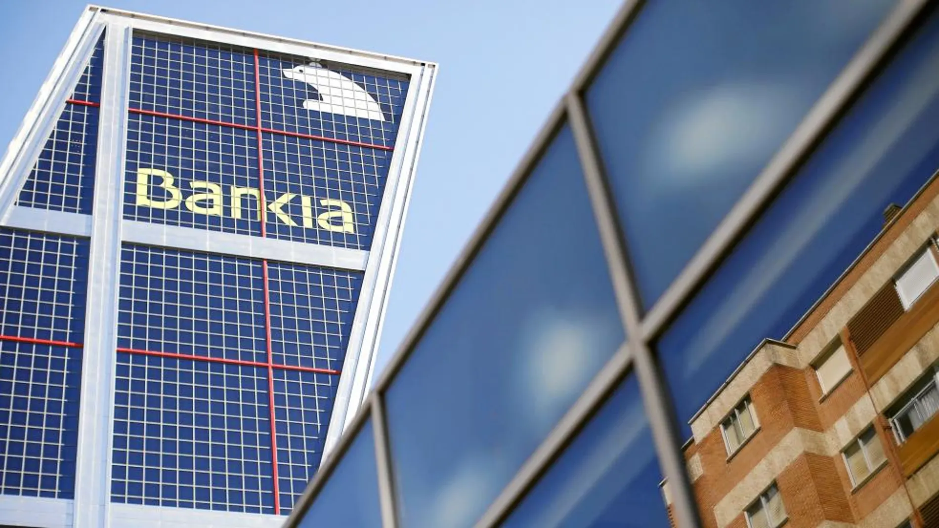 La sede de Bankia, en la plaza de Castilla de Madrid