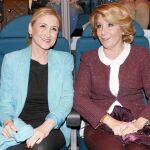 Cristina Cifuentes con Esperanza Aguirre